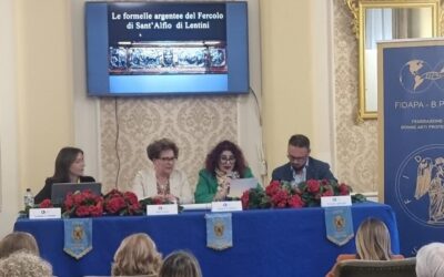 Lentini, il fercolo di S. Alfio “monumento in movimento” e le sue didascaliche formelle