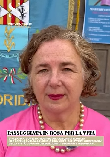 Floridia, Passeggiata in rosa per la vita